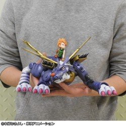Digimon Adventure G.E.M. Precious Series statuette PVC Metal Garurumon & Ishida Yamato 30 cm | 4535123843822