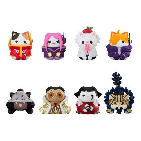 One Piece Mega Cat Project assortiment trading figures Egghead NyanPieceNyan! 3 cm (8) | 4535123844881