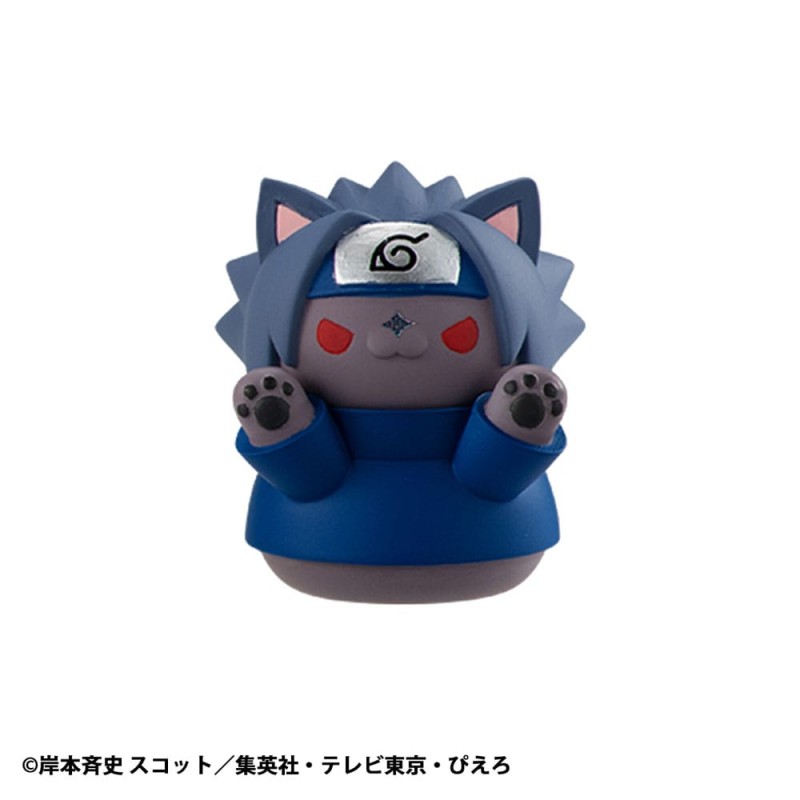 Naruto Shippuden Mega Cat Project Nyaruto! assortiment trading figures Come here Sasuke-kun 3 cm (8) | 4535123845338