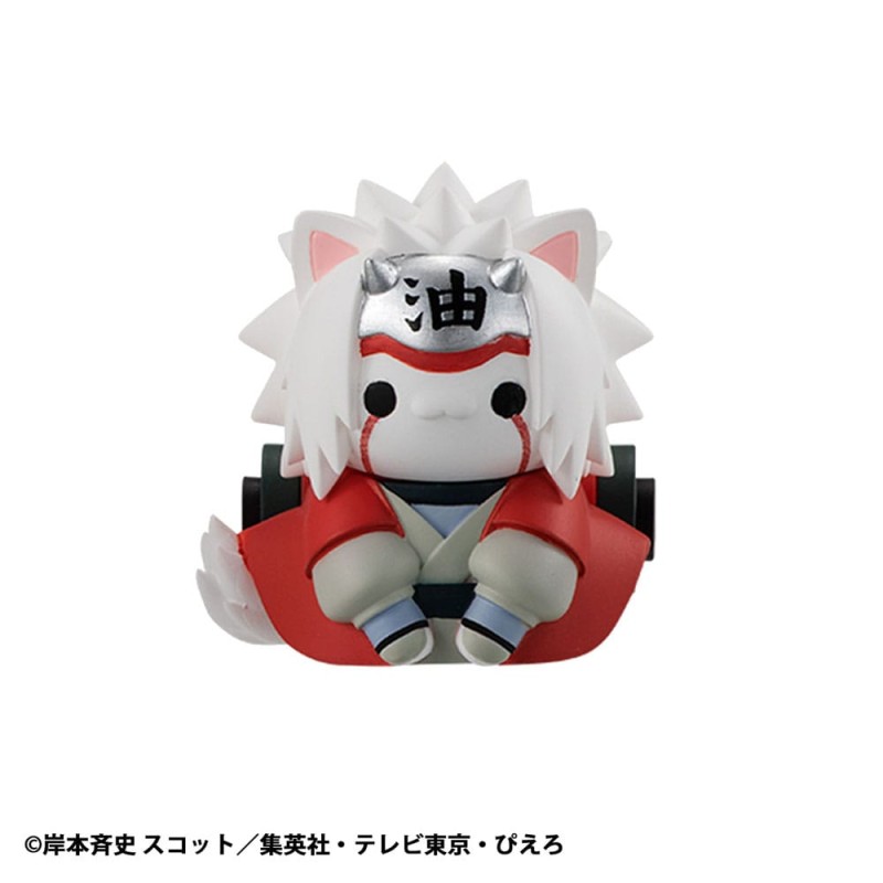 Naruto Shippuden Mega Cat Project Nyaruto! assortiment trading figures Come here Sasuke-kun 3 cm (8) | 4535123845338