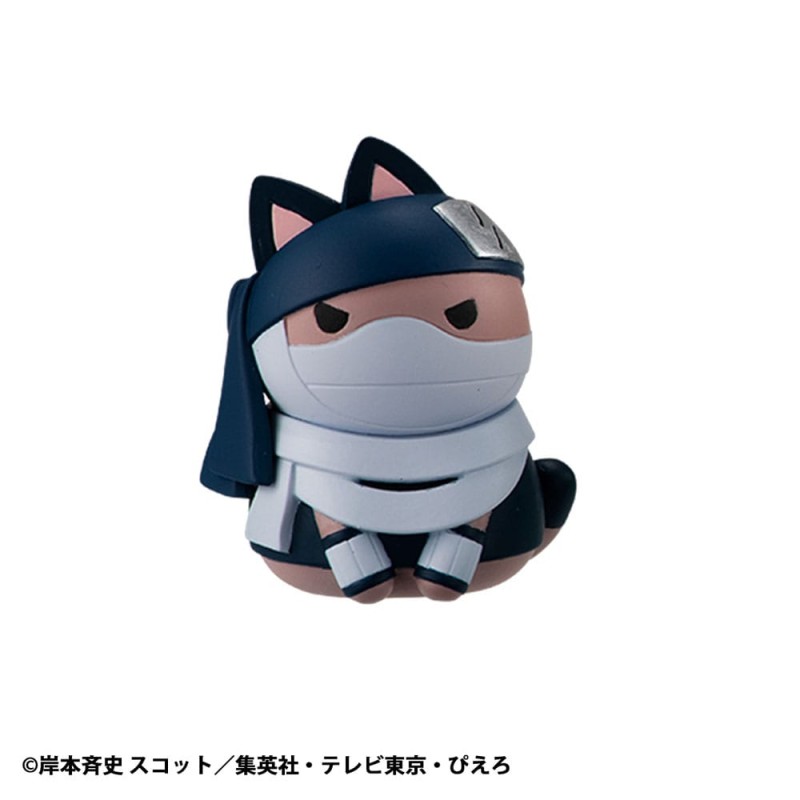 Naruto Shippuden Mega Cat Project Nyaruto! assortiment trading figures Come here Sasuke-kun 3 cm (8) | 4535123845338