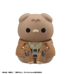 Attack on Titan Mega Cat Project Attack on Tinyan assortiment trading figures Gathering Scout Regiment danyan! 3 cm (8) | 4535123845345