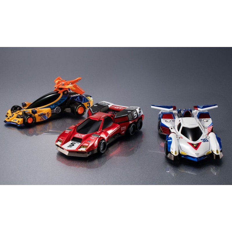Future GPX Cyber pack 3 Formula véhicules Asurada G.S.X & Albatrander 602 & Aoi Superion GT Set Heritage Edition 7 cm | 4535123845369