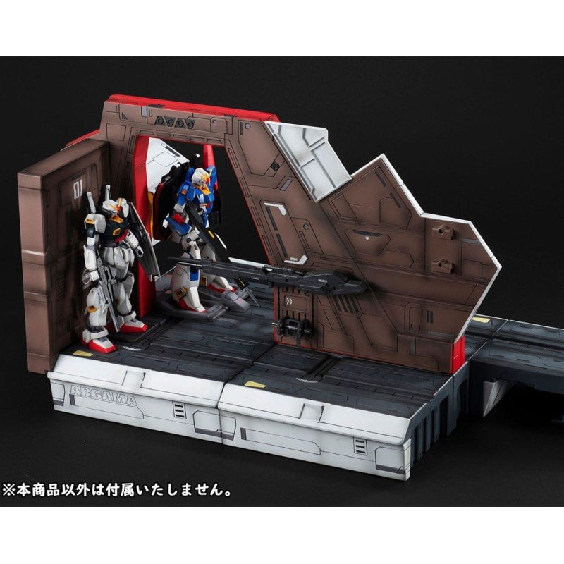 Mobile Suit Z Gundam HG Series diorama PVC Realistic Model Series 1/144 Nahel Argama catapult deck 40th Anniversary Edition 1... | 4535123845406