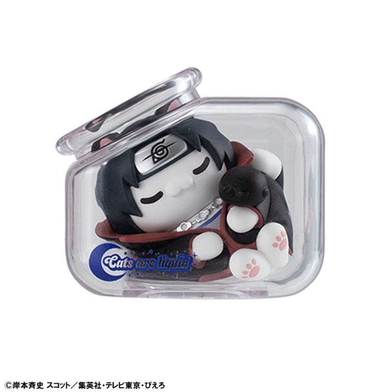 Naruto Shippuden Mega Cat Project Nyaruto! assortiment trading figures Good Night Nyaruto! 3 cm (8) | 4535123845468