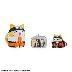 Naruto Shippuden Mega Cat Project Nyaruto! assortiment trading figures Good Night Nyaruto! 3 cm (8) | 4535123845468