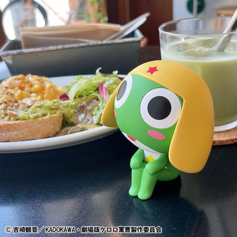 Sergeant Frog statuette PVC Look Up Keroro 11 cm | 4535123845581
