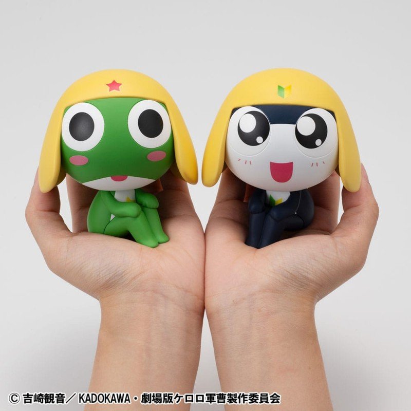 Sergeant Frog statuette PVC Look Up Keroro & Tamama Set (with gift) 11 cm | 4535123845604