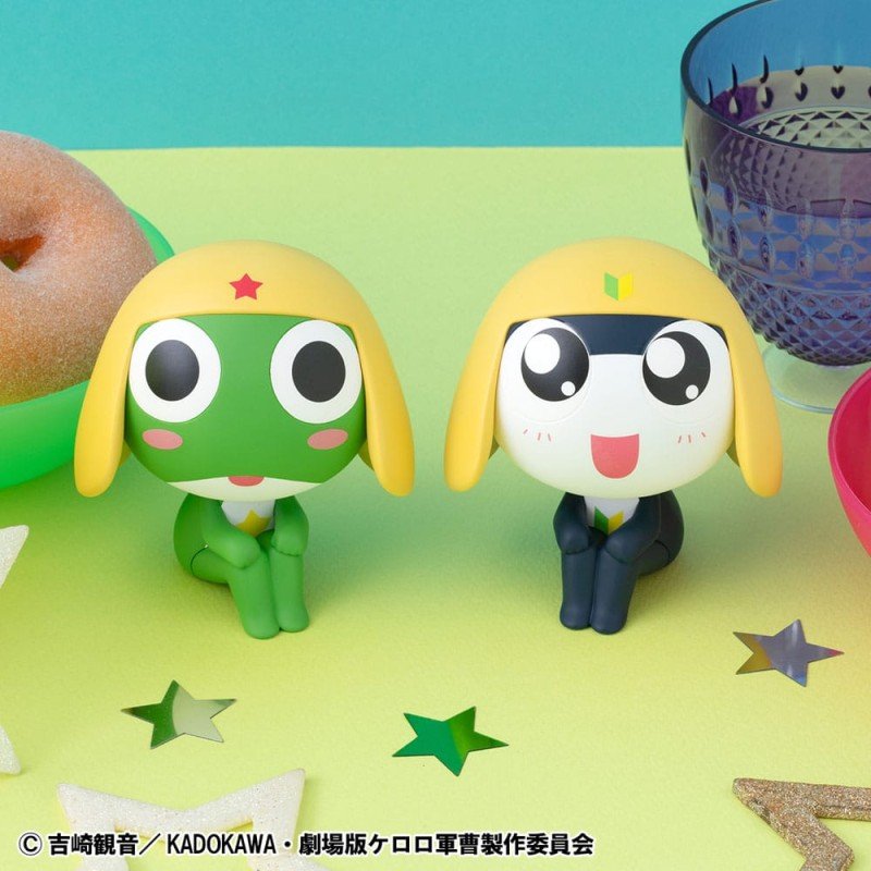 Sergeant Frog statuette PVC Look Up Keroro & Tamama Set (with gift) 11 cm | 4535123845604