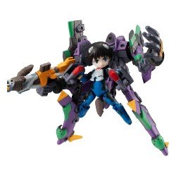 Evangelion Desktop Army Figure Shinji Ikari & Evangelion No. 1 New Theatrical Edition 15 cm 