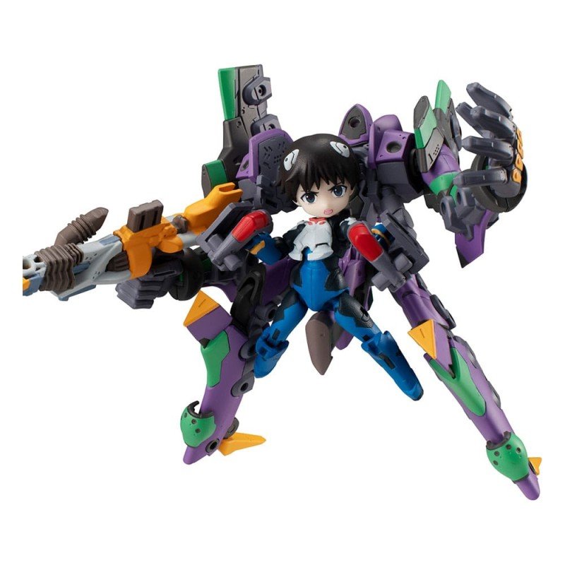 Evangelion figurine Desktop Army Shinji Ikari & Evangelion No. 1 New Theatrical Edition 15 cm | 4535123845673