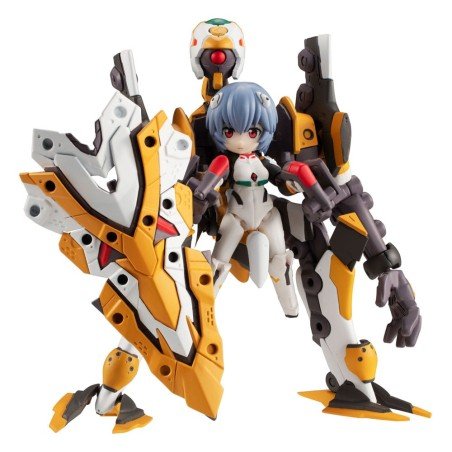 Evangelion figurines Desktop Army Ayanami Rei & Evangelion No. 0 (Kai) 15 cm | 4535123845680