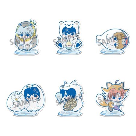 Gintama assortiment figurines acrylique Prince Hata & Animals of Ice 6 cm (6) | 4535123845703