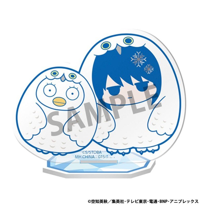 Gintama Acrylic Figure Prince Hata & Animals of Ice 6 cm Display (6) | 4535123845703