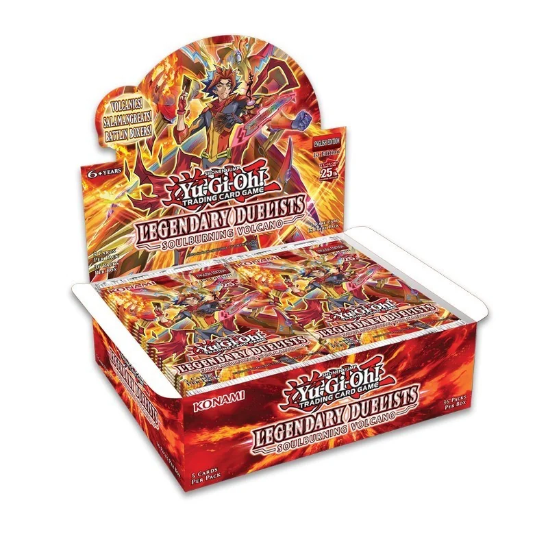 Yu-Gi-Oh! - Legendary Duelists : Soulburning Volcano - Boite de Boosters ( 36 boosters ) FR