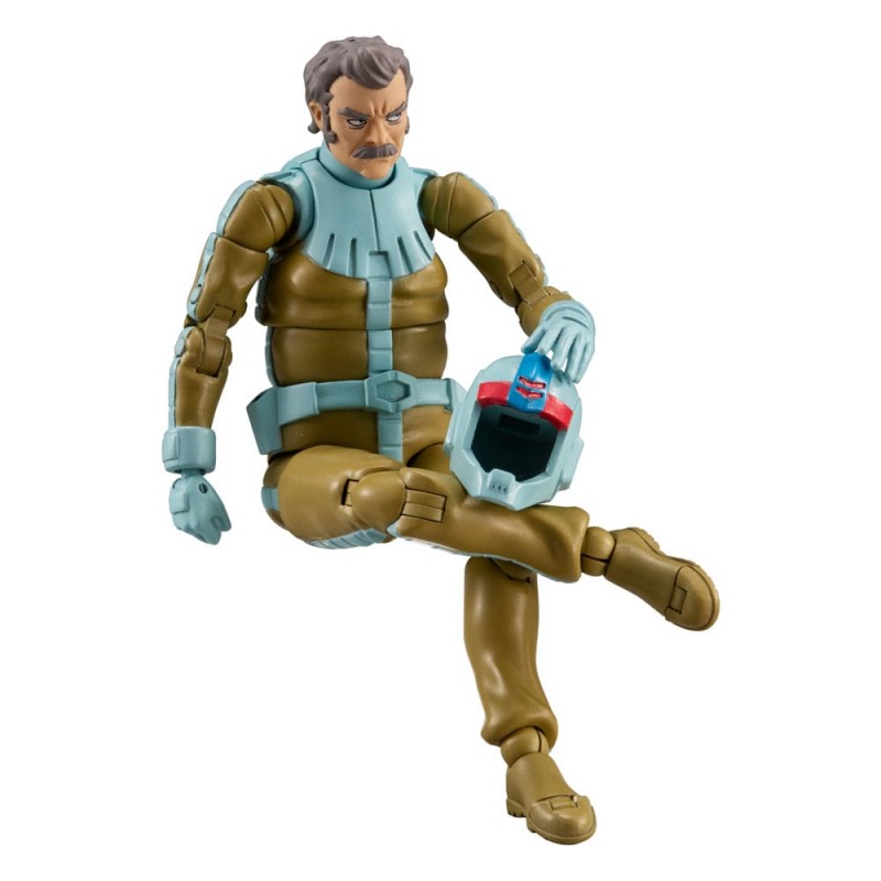 Mobile Suit Gundam figurine G.M.G. Collection 08 Principality of Zeon Ramba Ral Normal Suit Ver. 10 cm | 4535123845833