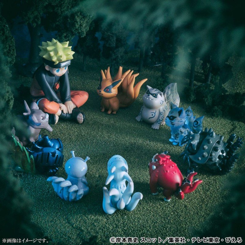 Naruto Shippuden Gaiden G.E.M. Series statuette PVC Naruto Uzumaki & Biju Set 7 cm | 4535123845895