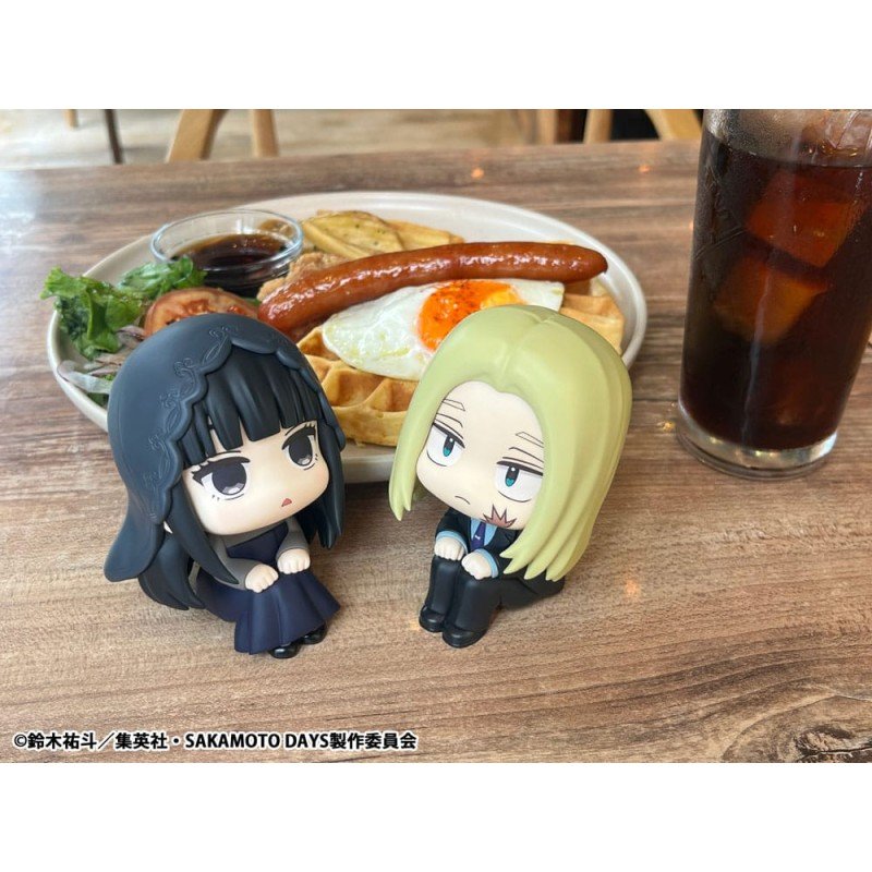 Sakamoto Days statuette PVC Look Up Shishiba & Osaragi Set (with gift) 11 cm | 4535123846007