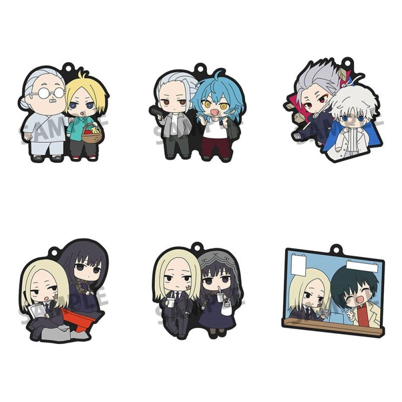 Sakamoto Days assortiment charms caoutchouc Rubber Mascot Buddycolle Vol. 2 7 cm (6) | 4535123846083
