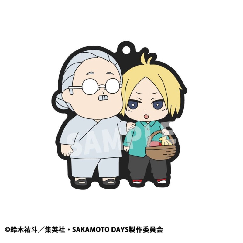 Sakamoto Days assortiment charms caoutchouc Rubber Mascot Buddycolle Vol. 2 7 cm (6) | 4535123846083