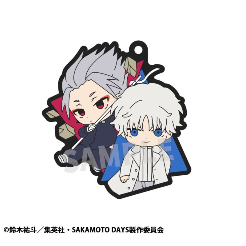 Sakamoto Days assortiment charms caoutchouc Rubber Mascot Buddycolle Vol. 2 7 cm (6) | 4535123846083