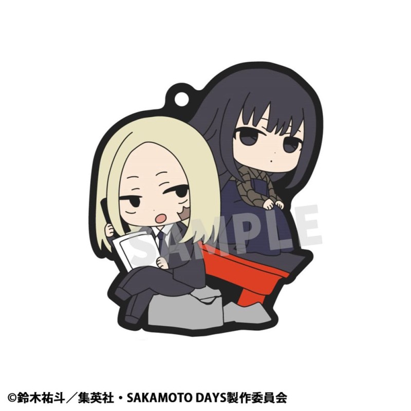 Sakamoto Days assortiment charms caoutchouc Rubber Mascot Buddycolle Vol. 2 7 cm (6) | 4535123846083