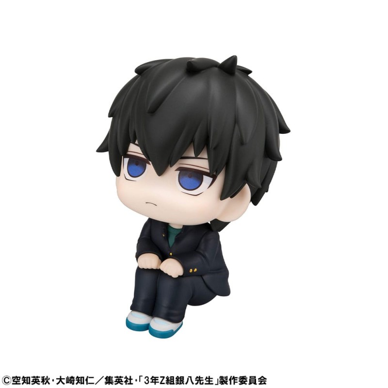 3-Z Ginpachi Sensei Look Up PVC Statue Toshiro Hijikata 11 cm | 4535123846281