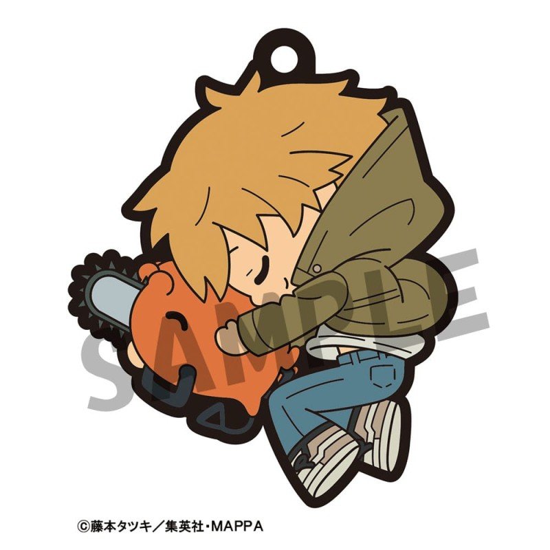 Chainsaw Man assortiment charms caoutchouc Rubber Mascot Buddycolle 6 cm (6) | 4535123846366