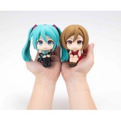 Character Vocal Series statuette PVC Look Up Hatsune Miku & Meiko Set (with gift) 11 cm | 4535123846403