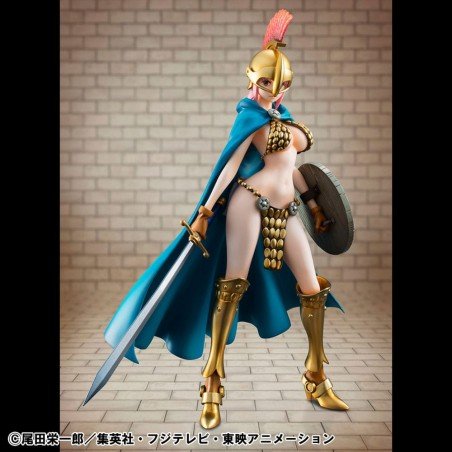 One Piece statuette PVC P.O.P. Gladiator Rebecca Sailing Again Super Limited Reprint Ver. 22 cm | 4535123846472