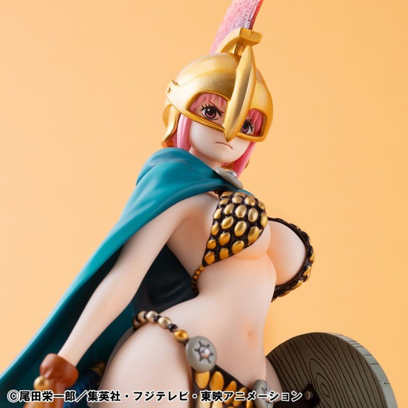 One Piece statuette PVC P.O.P. Gladiator Rebecca Sailing Again Super Limited Reprint Ver. 22 cm | 4535123846472