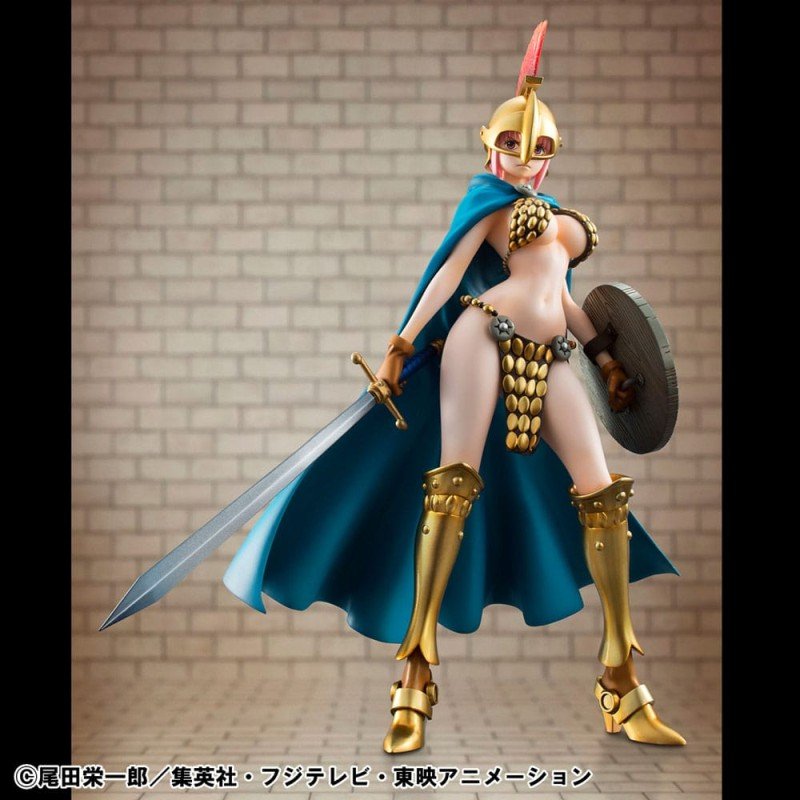 One Piece P.O.P PVC Statue Gladiator Rebecca Sailing Again Super Limited Reprint Ver. 22 cm | 4535123846472