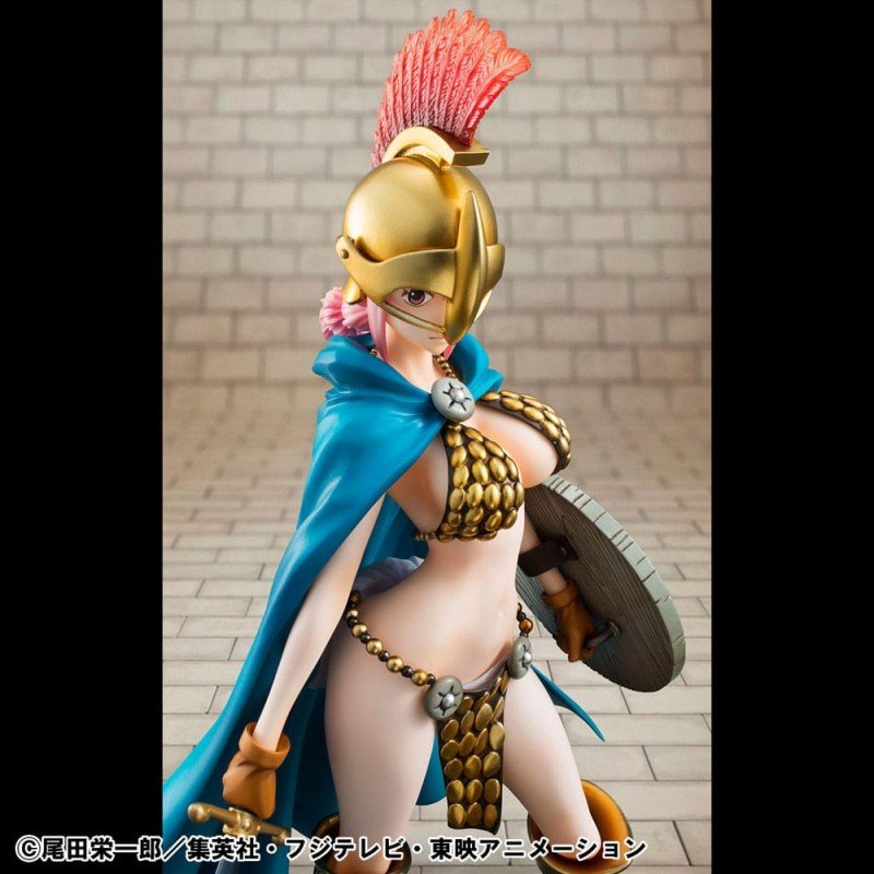 One Piece statuette PVC P.O.P. Gladiator Rebecca Sailing Again Super Limited Reprint Ver. 22 cm | 4535123846472