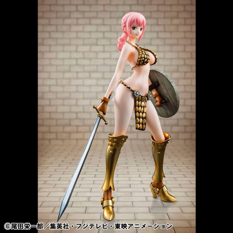 One Piece statuette PVC P.O.P. Gladiator Rebecca Sailing Again Super Limited Reprint Ver. 22 cm | 4535123846472