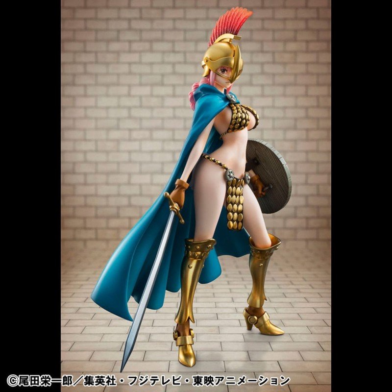 One Piece statuette PVC P.O.P. Gladiator Rebecca Sailing Again Super Limited Reprint Ver. 22 cm | 4535123846472