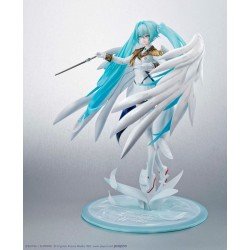 Mobile Suit Gundam x Hatsune Miku statuette PVC Lucrea Hatsune Miku x Wing Gundam Zero EW 45th Anniversary 27 cm | 4535123846656