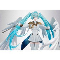 Mobile Suit Gundam x Hatsune Miku statuette PVC Lucrea Hatsune Miku x Wing Gundam Zero EW 45th Anniversary 27 cm | 4535123846656