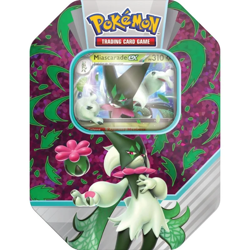 Pokémon - Partenaires de Paldea - Miascarade-ex Tin Box FR | 820650556173