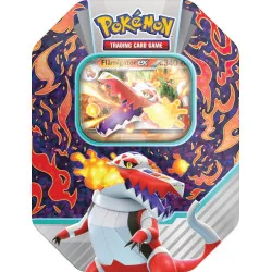 Pokémon - Partenaires de Paldea - Flâmigator-ex Tin Box FR