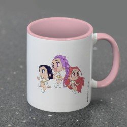 KPop Demon Hunters mug Huntrix Chibi | 5063457072339
