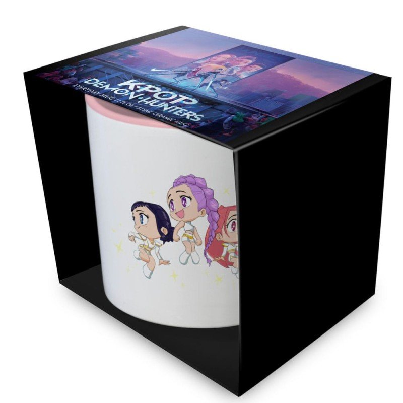 KPop Demon Hunters mug Huntrix Chibi | 5063457072339