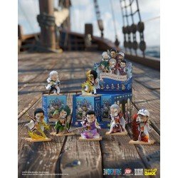 One Piece Freeny's Hidden Dissectables Marines Edition 4 inch Vinyl Figure Blind Box Display (6) | 0658215278860