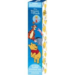 Winnie l'ourson Stylo 3D Head Topper Spinning Pen | 0077764223709