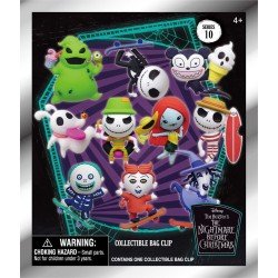 The Nightmare Before Christmas PVC Bag Clips Series 10 Display (24) | 0077764228001