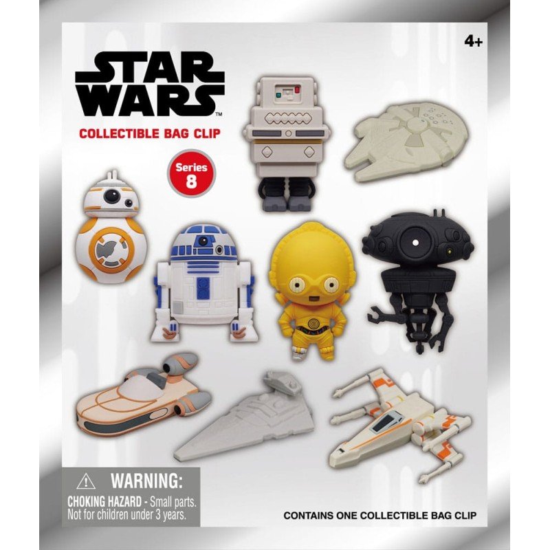 Star Wars Series 8 présentoir porte-clés sac à dos Power Of Force (24) | 0077764292057