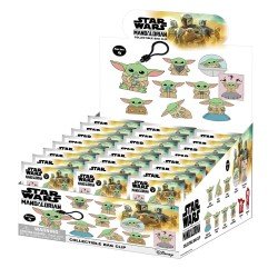 Star Wars 3D présentoir porte-clés sac à dos Best of Grogu Série 1 (24) | 0077764292200
