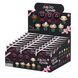 Squid Game 3D PVC Bag Clips Series 1 Display (24) | 0077764325106