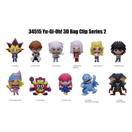 Yu-Gi-Oh Series 2 présentoir porte-clés sac à dos (24) | 0077764345159