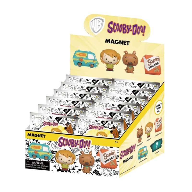 Scooby-Doo Blind pack aimants Series 1 Display (12) | 0077764472305