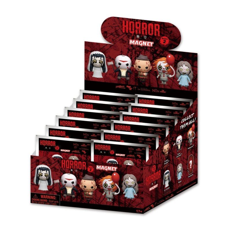 Warner Brother Horror pack aimants Series 2 Display (12) | 0077764473609